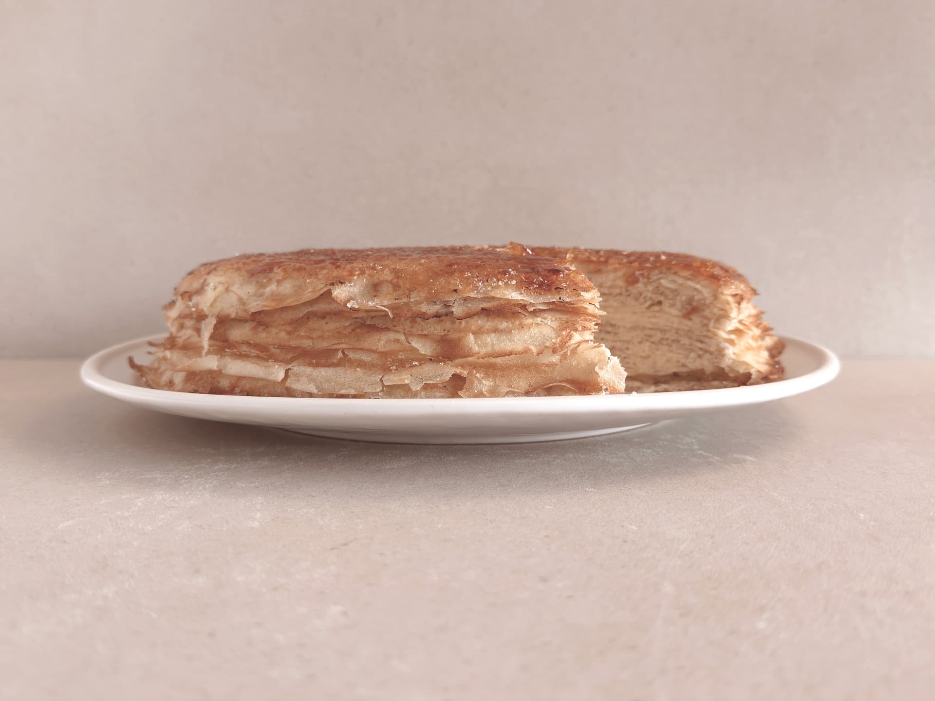 Crème Brûlée Mille Crêpe