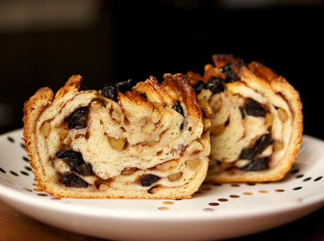 Apple Raisin Walnut Brioche