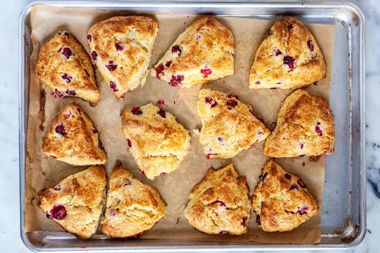 Cranberry Orange Scone