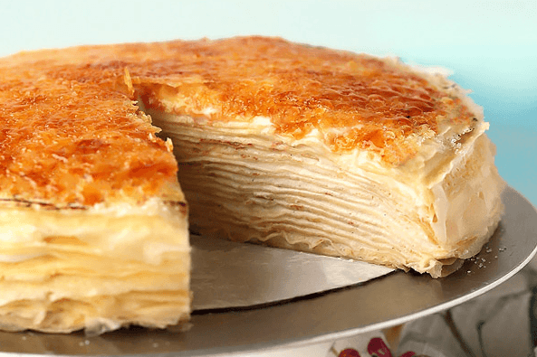 Crème Brûlée Mille Crêpe Image 1