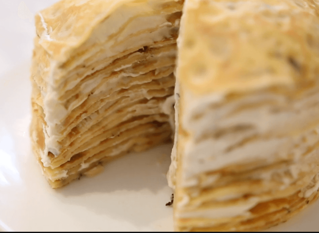 Earl Grey Milk Tea Mille Crêpe
