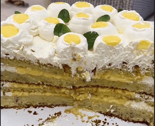 Lemon Mascarpone Olive Oil Cake